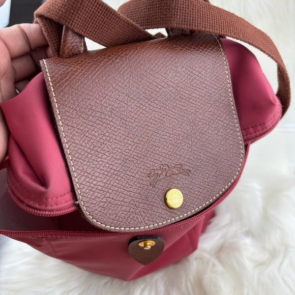 Longchamp  Le Pliage Nylon Foldable Backpack - Picture 9 of 11